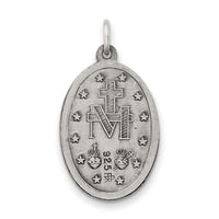 Sterling Silver Antiqued Miraculous Medal