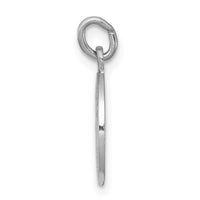 Sterling Silver Rhodium-plated Saint Christopher Medal