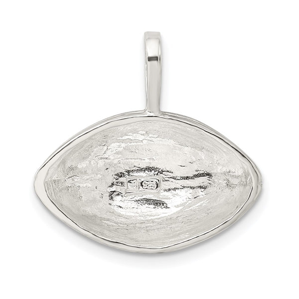 Sterling Silver Football Charm