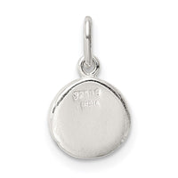 Sterling Silver Enameled Emotion Face Charm