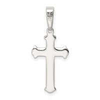 Sterling Silver Polished Cross Pendant