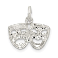 Sterling Silver Comedy/tragedy Charm