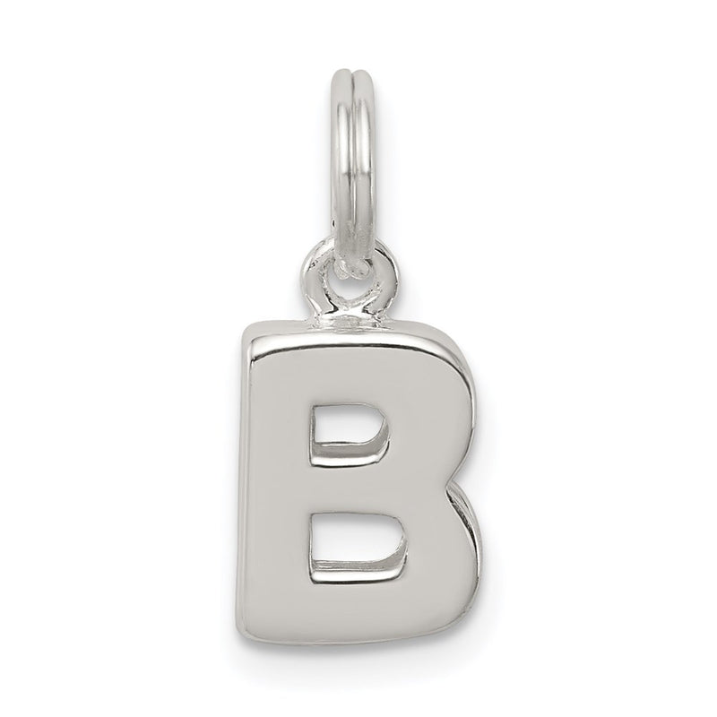 Sterling Silver Letter B Initial Charm