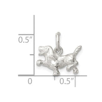 Sterling Silver Dog Charm