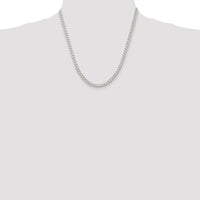 Sterling Silver 4.5mm Curb Chain