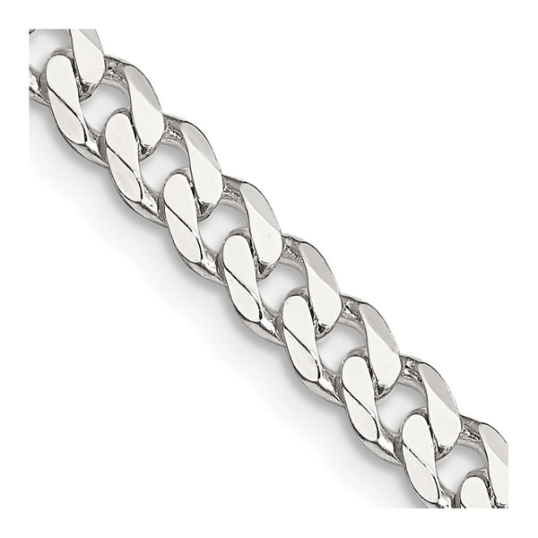 Sterling Silver 4.5mm Curb Chain