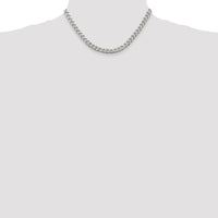 Sterling Silver 6.5mm Curb Chain