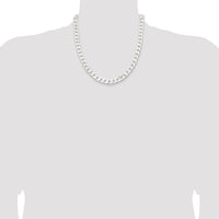 Sterling Silver 9.3mm Curb Chain