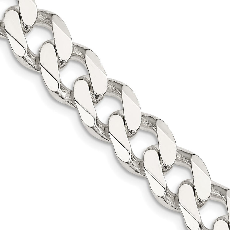 Sterling Silver 11mm Curb Chain