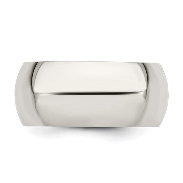Sterling Silver 9mm Comfort Fit Size 12.5 Band