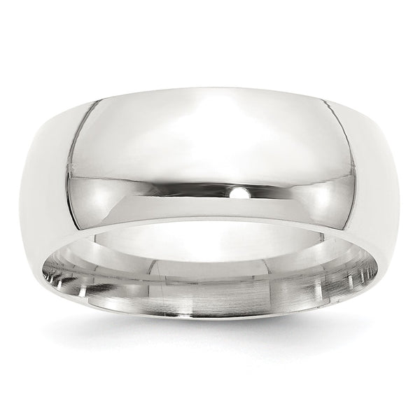 Sterling Silver 9mm Comfort Fit Size 12.5 Band