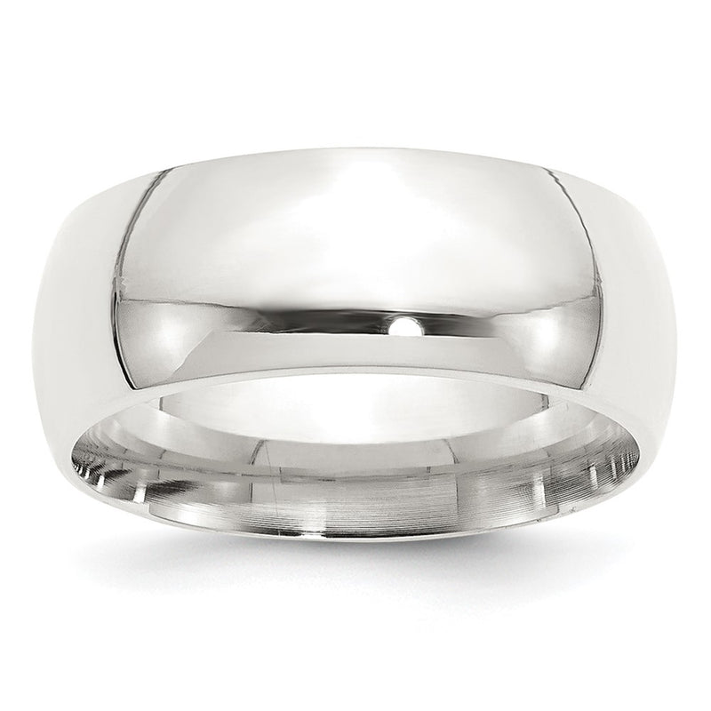 Sterling Silver 9mm Comfort Fit Size 12.5 Band