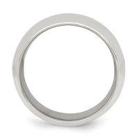 Sterling Silver 10mm Comfort Fit Size 4.5 Band