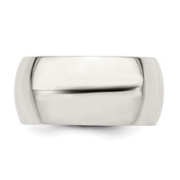 Sterling Silver 10mm Comfort Fit Size 4.5 Band