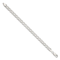 Sterling Silver 7.5mm PavÃ© Curb Chain