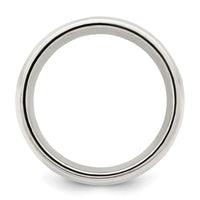 Sterling Silver 9mm Milgrain Comfort Fit Band
