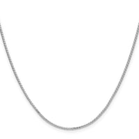 Sterling Silver 1.3mm 8 Sided D/C Double Spiga Chain