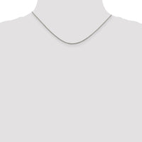 Sterling Silver 1.5mm Diamond-cut Spiga Chain