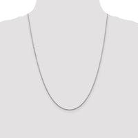 Sterling Silver 1.5mm Diamond-cut Spiga Chain