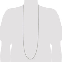 Sterling Silver 2.8mm Rolo Chain