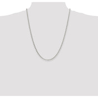 Sterling Silver 4mm Rolo Chain
