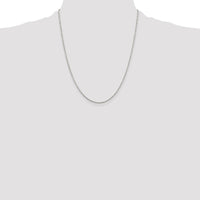 Sterling Silver 1.4mm Singapore Chain w/4in ext.