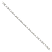 Sterling Silver 5mm Fancy Rolo Chain