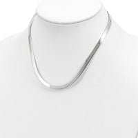 Sterling Silver 5mm Polished Neck Collar