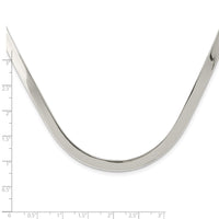 Sterling Silver 5mm Polished Neck Collar