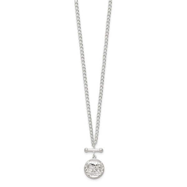 Sterling Silver Replica Roman Coin Necklace