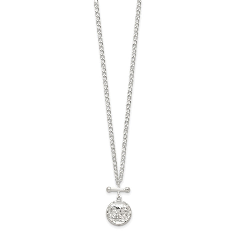 Sterling Silver Replica Roman Coin Necklace
