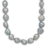 9-11mm Grey Baroque Endless Necklace