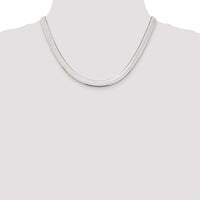 Sterling Silver 7.3mm Magic Herringbone Chain