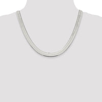 Sterling Silver 8.75mm Magic Herringbone Chain