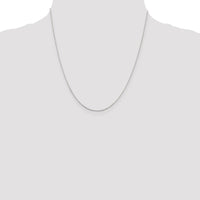 Sterling Silver 1mm Beaded Chain