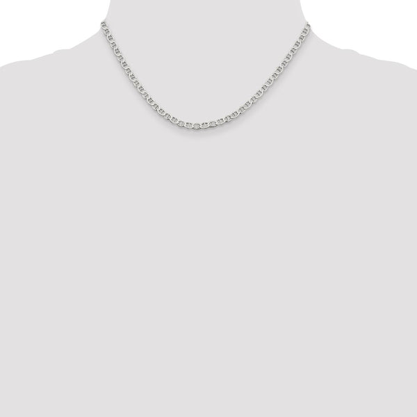 Sterling Silver 4mm Flat Anchor Chain