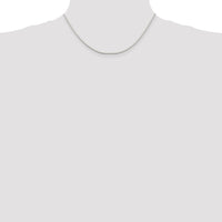 Sterling Silver 1.35mm Octagonal Snake Chain