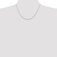 Sterling Silver 1.35mm Octagonal Snake Chain