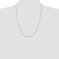 Sterling Silver 1.35mm Octagonal Snake Chain