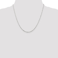 Sterling Silver 1.5mm Fancy Beaded Chain