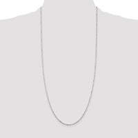 Sterling Silver 1.5mm Fancy Beaded Chain