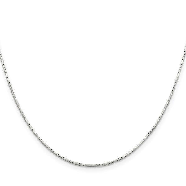 Sterling Silver 1mm Mirror Box Chain