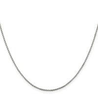 Sterling Silver 1.25mm Twisted Box Chain
