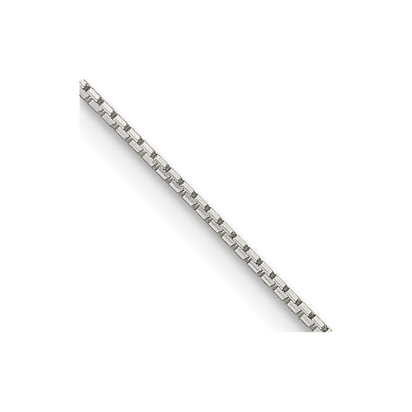 Sterling Silver .6mm 8 Sided Mirror Box Chain