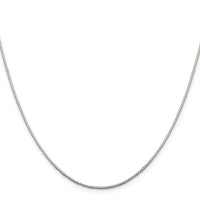 Sterling Silver .9mm 8 Sided Mirror Box Chain