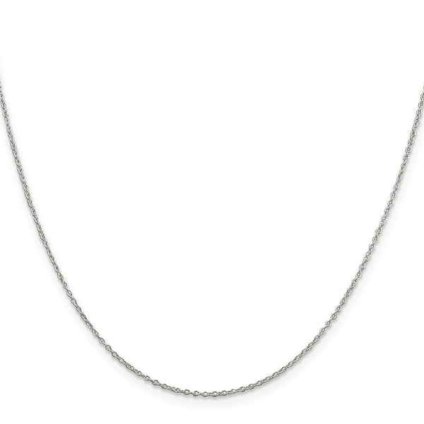 Sterling Silver 1.10mm Forzantine Cable Chain