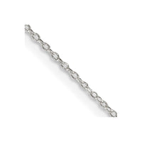 Sterling Silver 1.10mm Forzantine Cable Chain