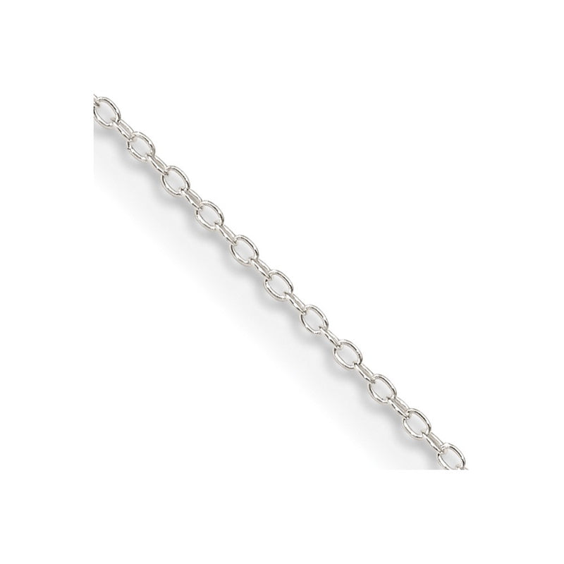 Sterling Silver .95mm Forzantine Cable Chain