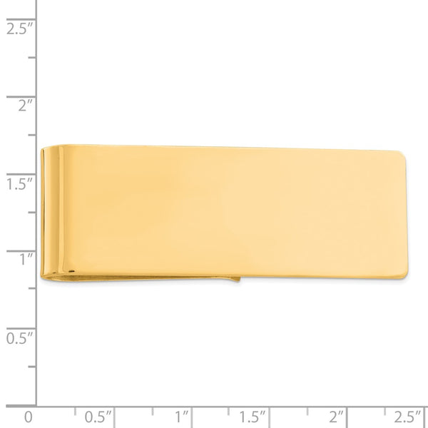 Sterling Silver Gold-plated Money Clip