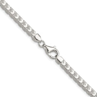Sterling Silver 4.7mm D/C Square Franco Chain